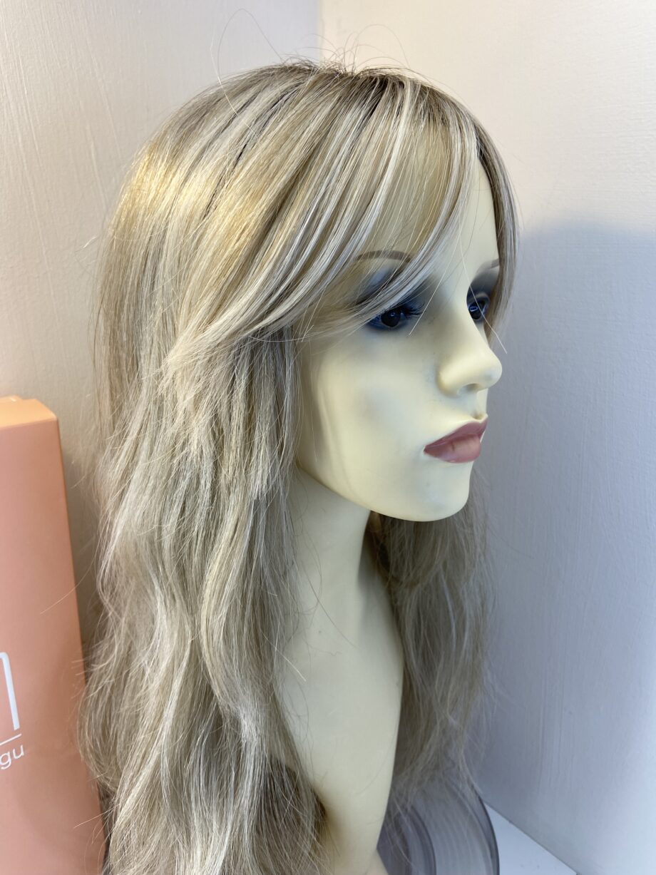 Very long wavy blonde wig Henry Margu bbllw798