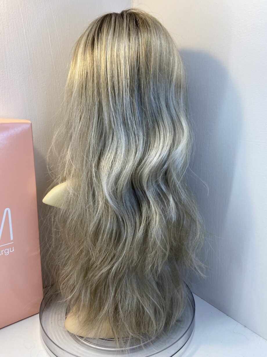 Very long wavy blonde wig Henry Margu bbllw798