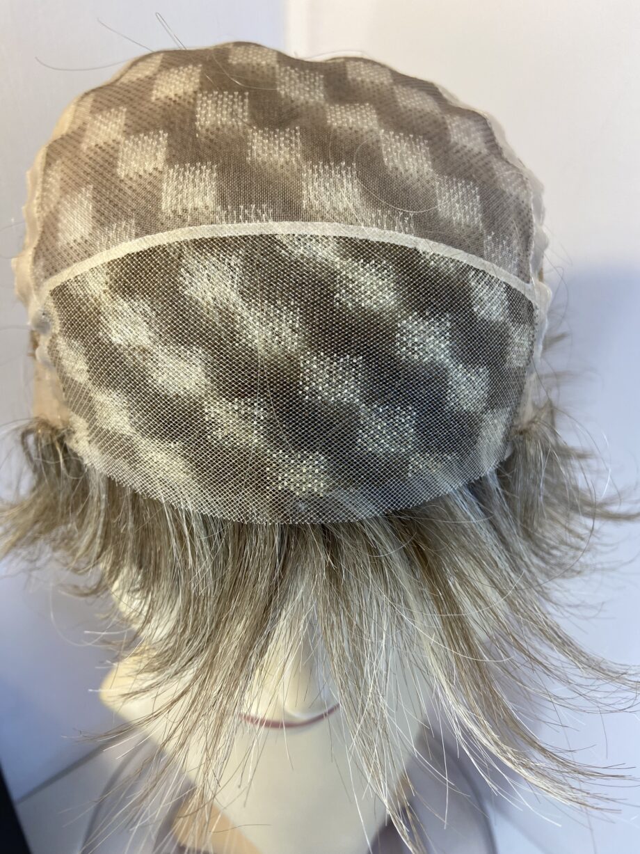 Blonde short soft designer wig. Bbrss795