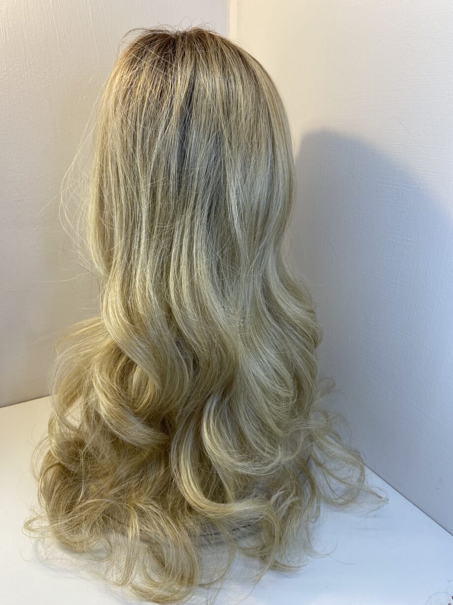 Stunning blonde rooted long wig bllw303