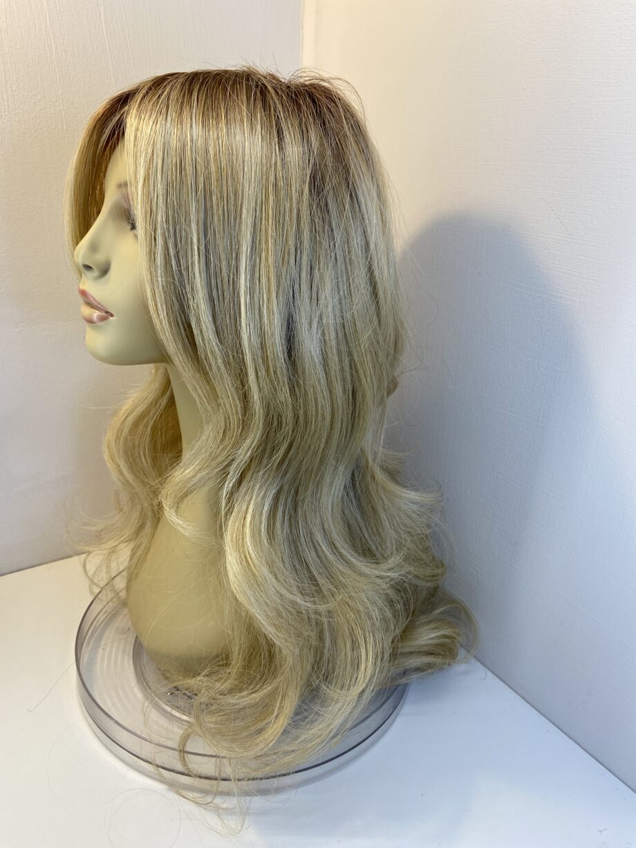 Stunning blonde rooted long wig bllw303