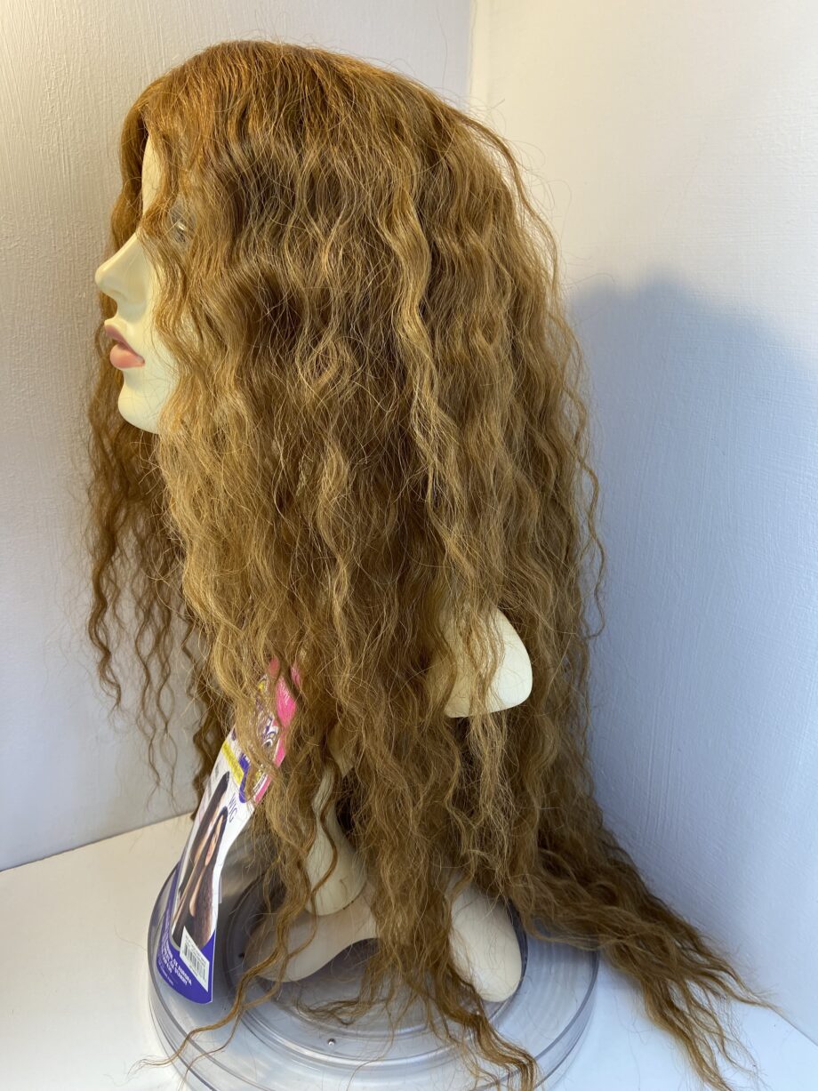 Very long red curly wig. Rlc307