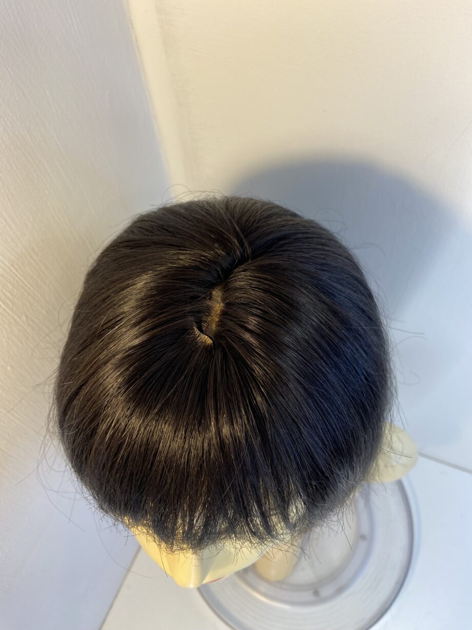 Black mid length wig. Blms312