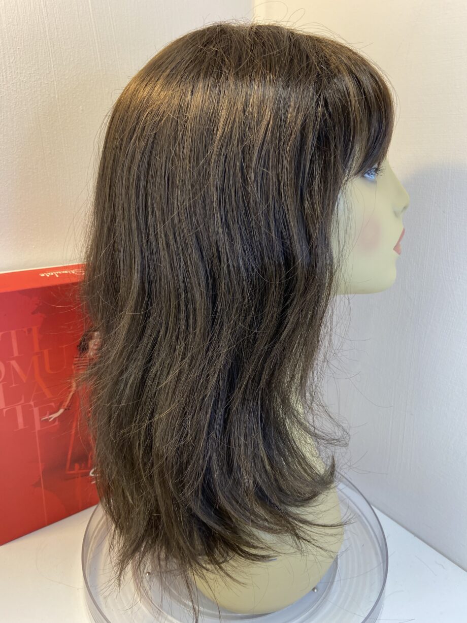 Boxed dark brown wig. Bbrlw796