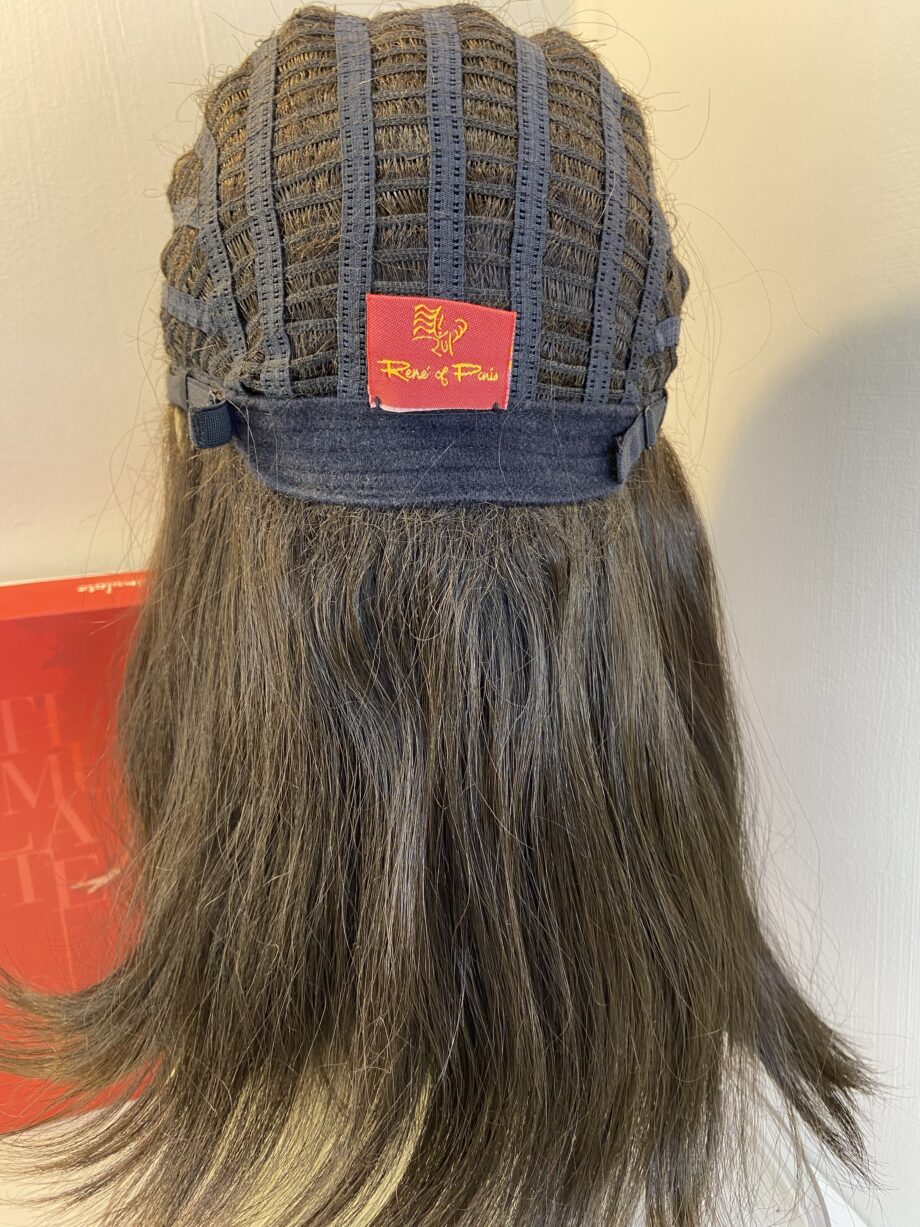 Boxed dark brown wig. Bbrlw796