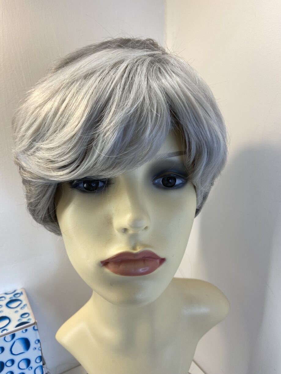 Dark silver grey wig. Bgss801