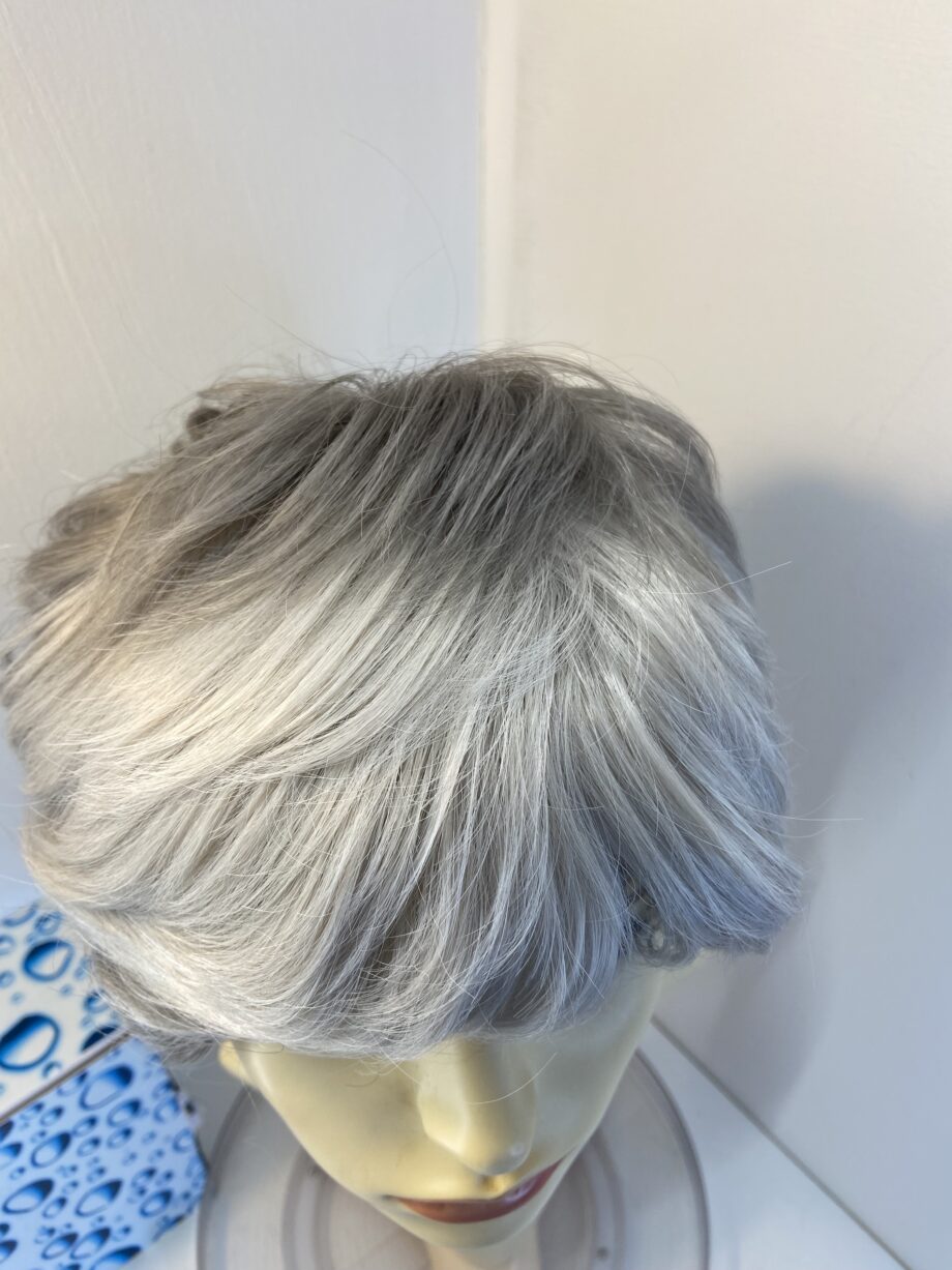 Dark silver grey wig. Bgss801