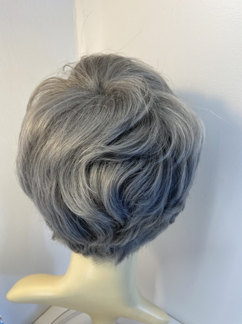 Dark silver grey wig. Bgss801