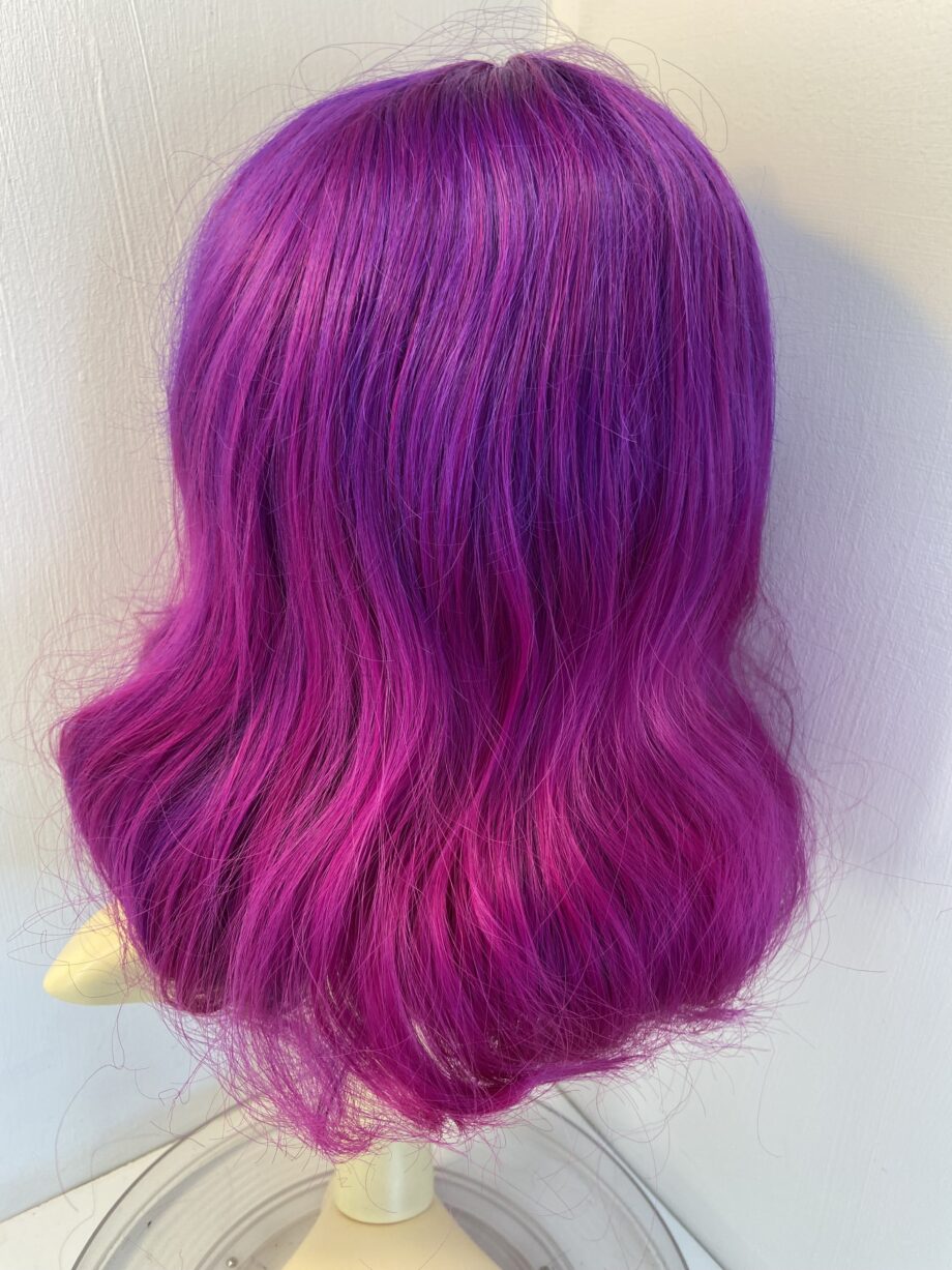 New long purple wig. Purplelw515