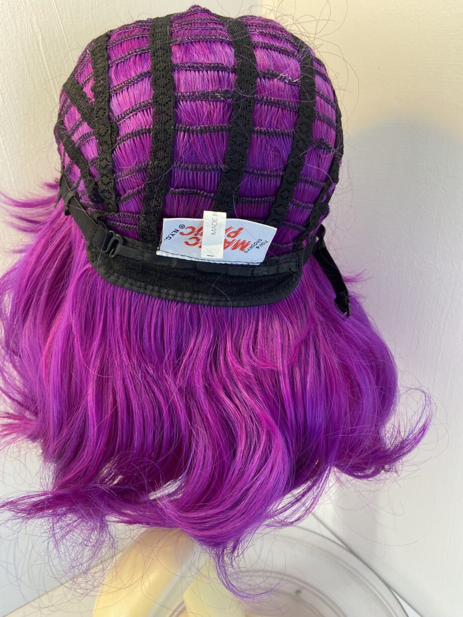 New long purple wig. Purplelw515