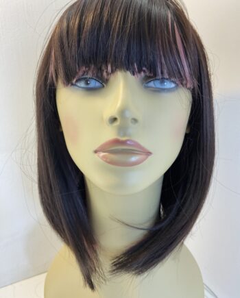 Brown/pink wig. Brpls516