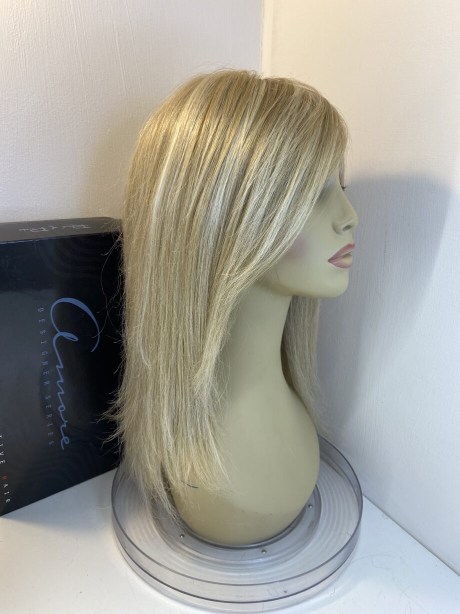 Noriko blonde long wig. Bblls810
