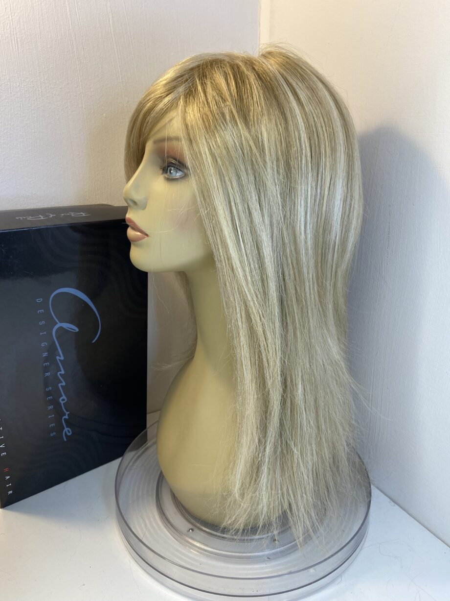 Noriko blonde long wig. Bblls810