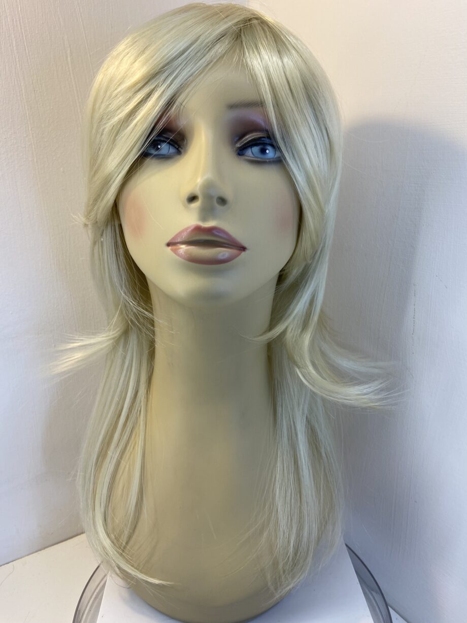 New light blonde long wig. Blls201