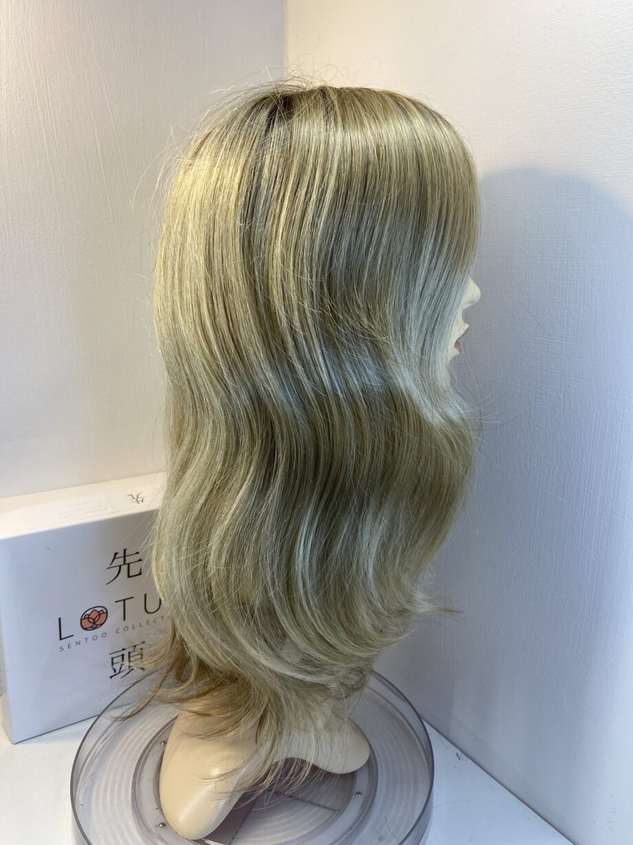 New Long blonde rooted wig. Bbllw806