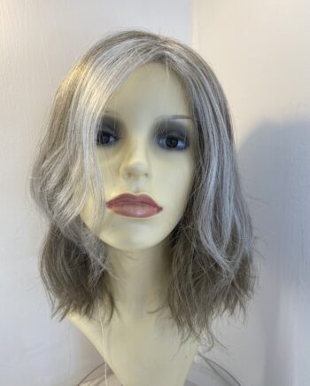 New long platinum silver flash wig. Grlw723
