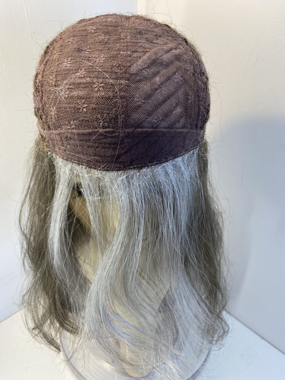 New long platinum silver flash wig. Grlw723