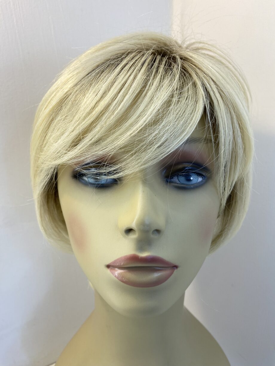 Rooted blonde Raquel Welsh new wig. Blss519