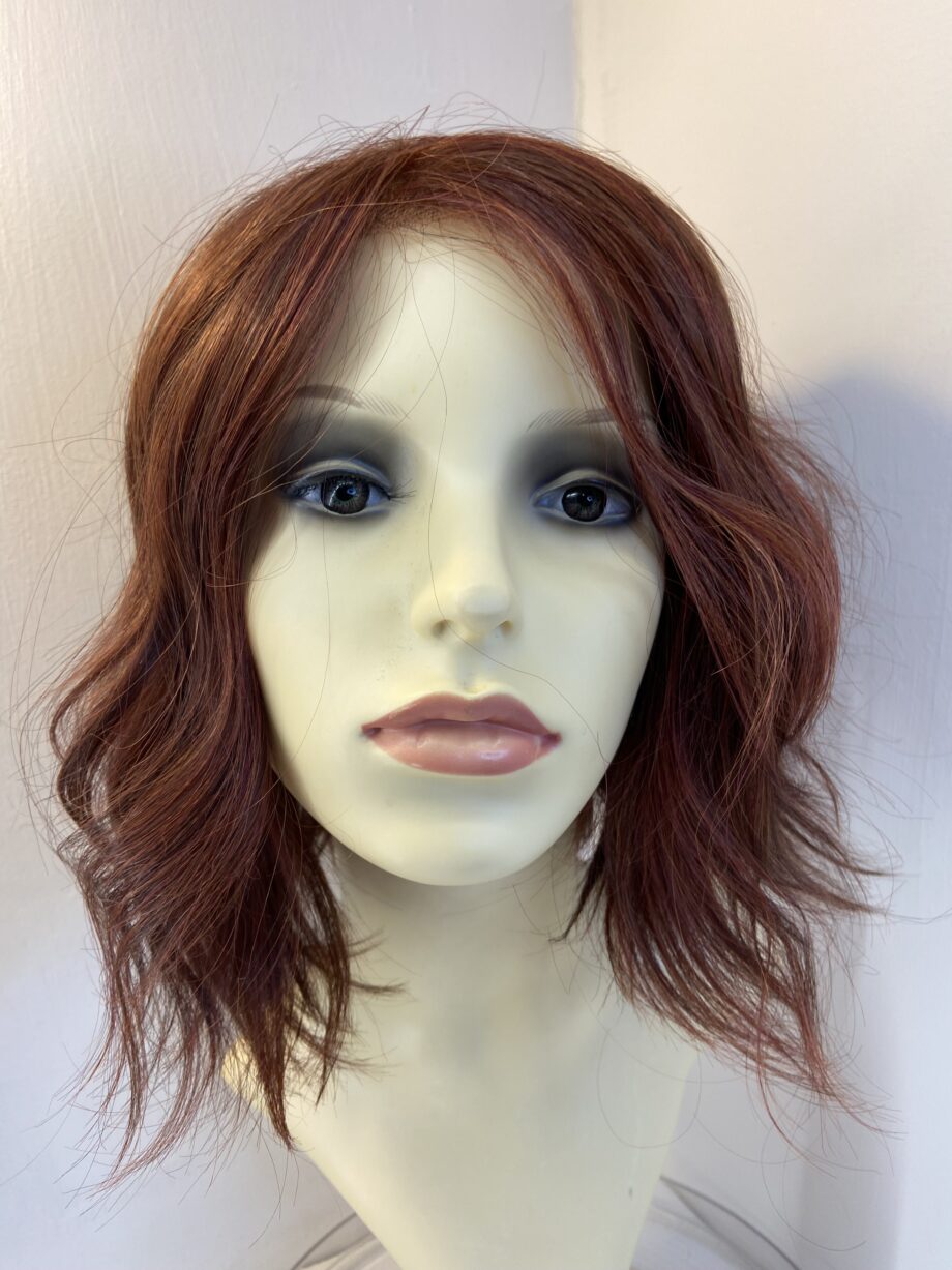 Red Raquel Welch modern wig. Redmw674