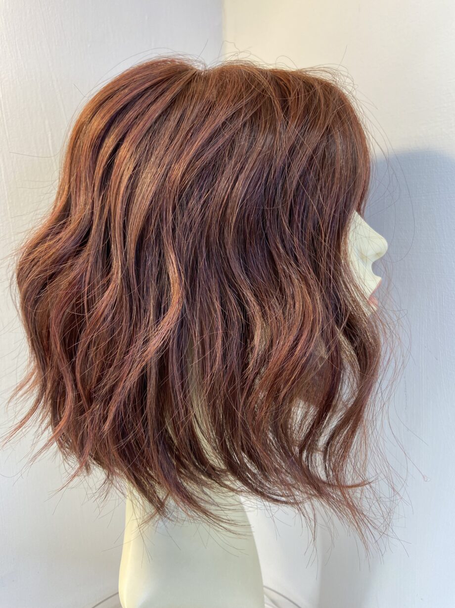 Red Raquel Welch modern wig. Redmw674