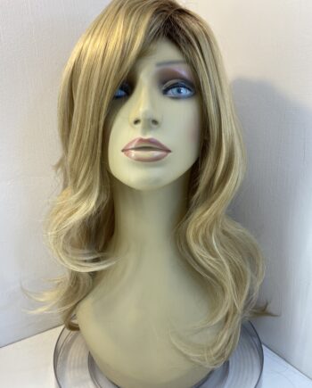 New long rooted blonde wig. Bllw677