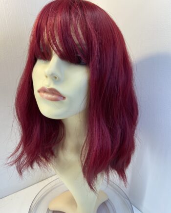 New red burgundy wig. Rww680