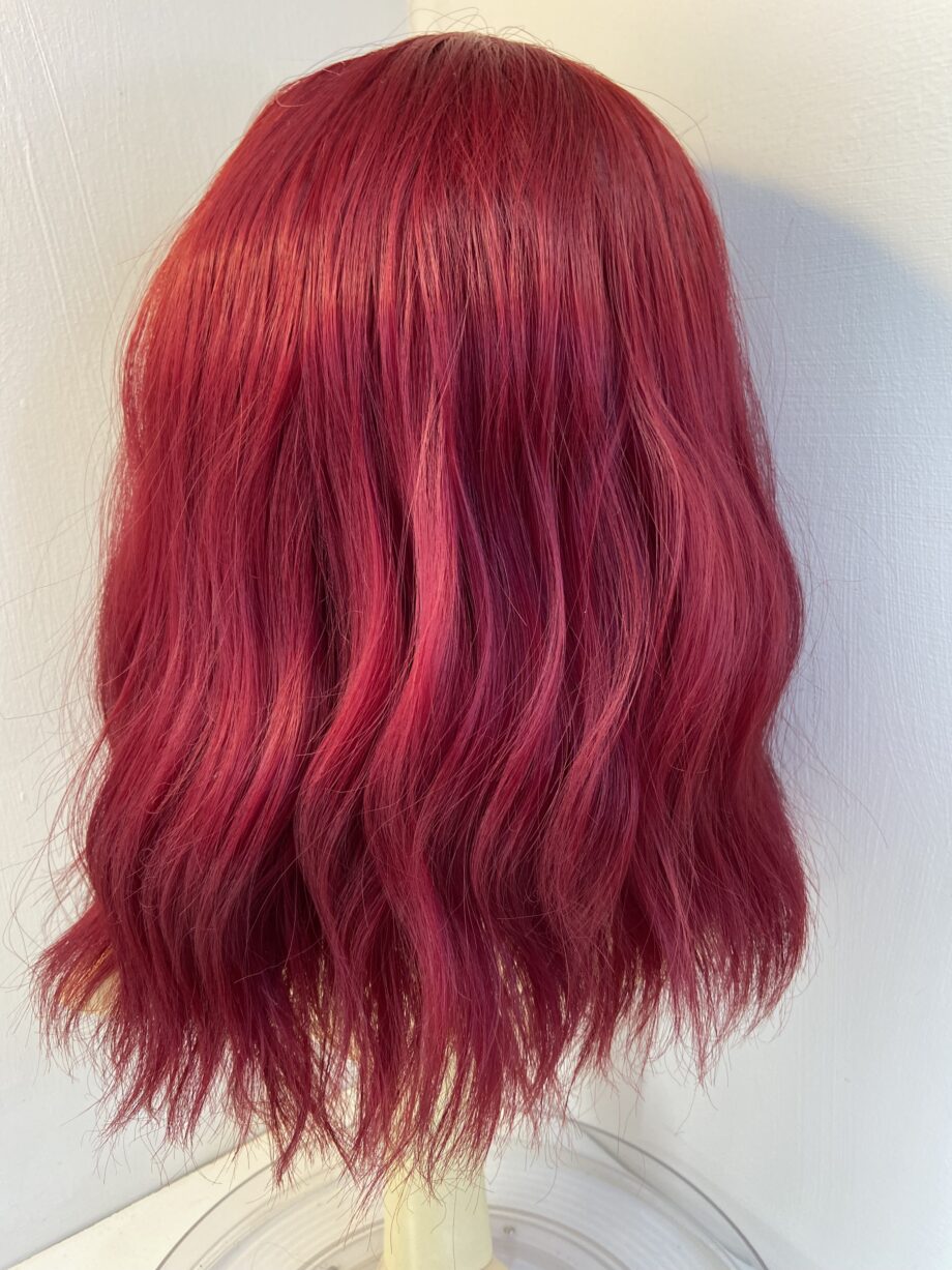 New red burgundy wig. Rww680