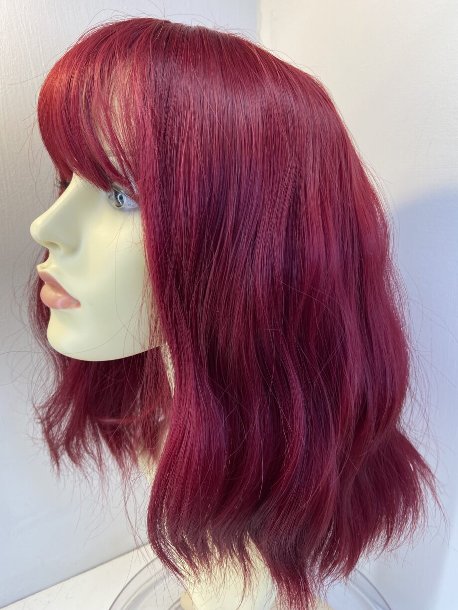 New red burgundy wig. Rww680
