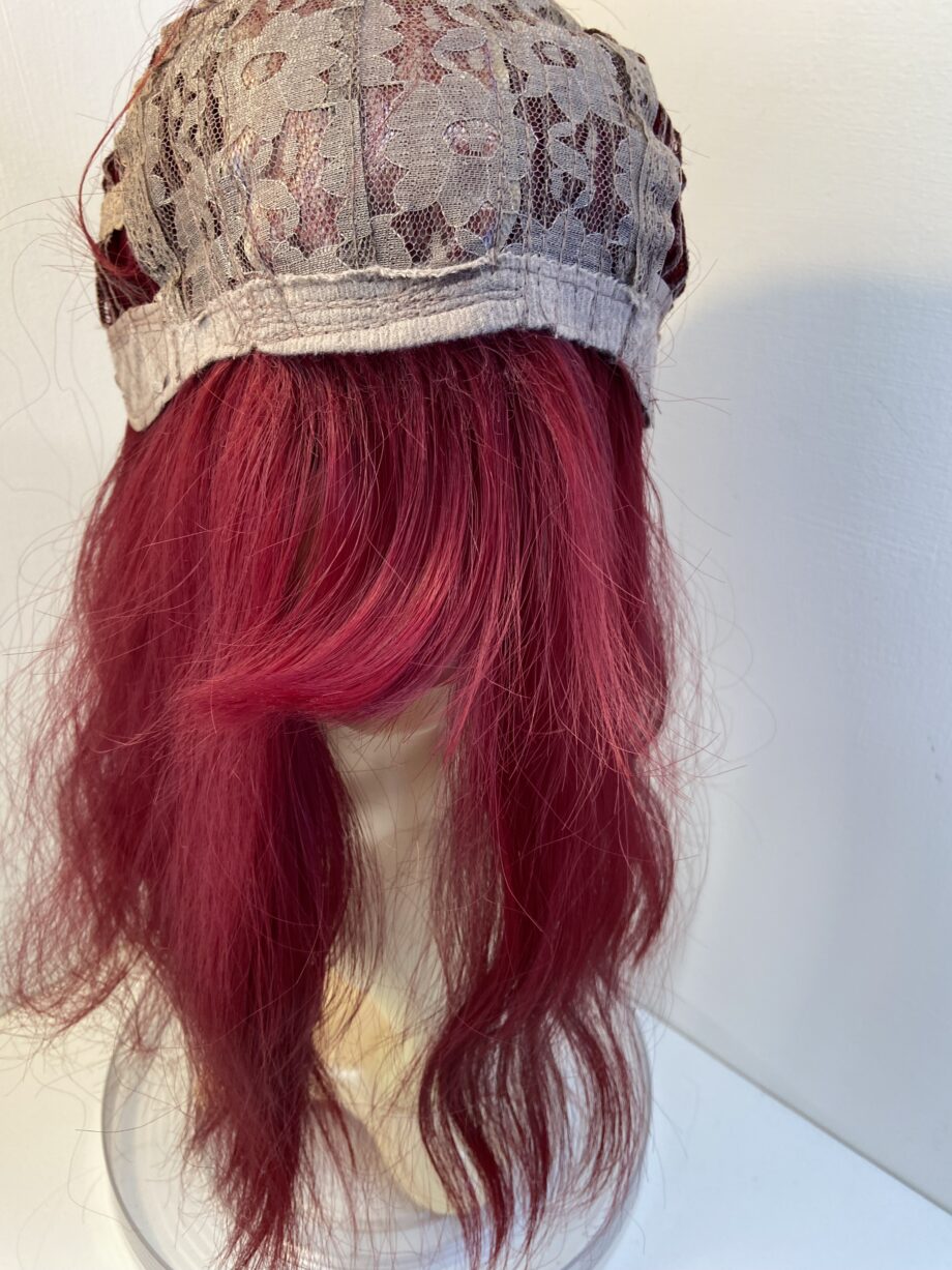 New red burgundy wig. Rww680