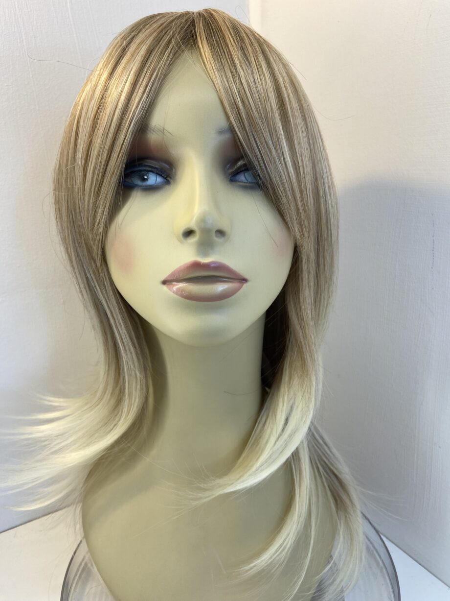 Stunning blonde rooted long wig. Blls241