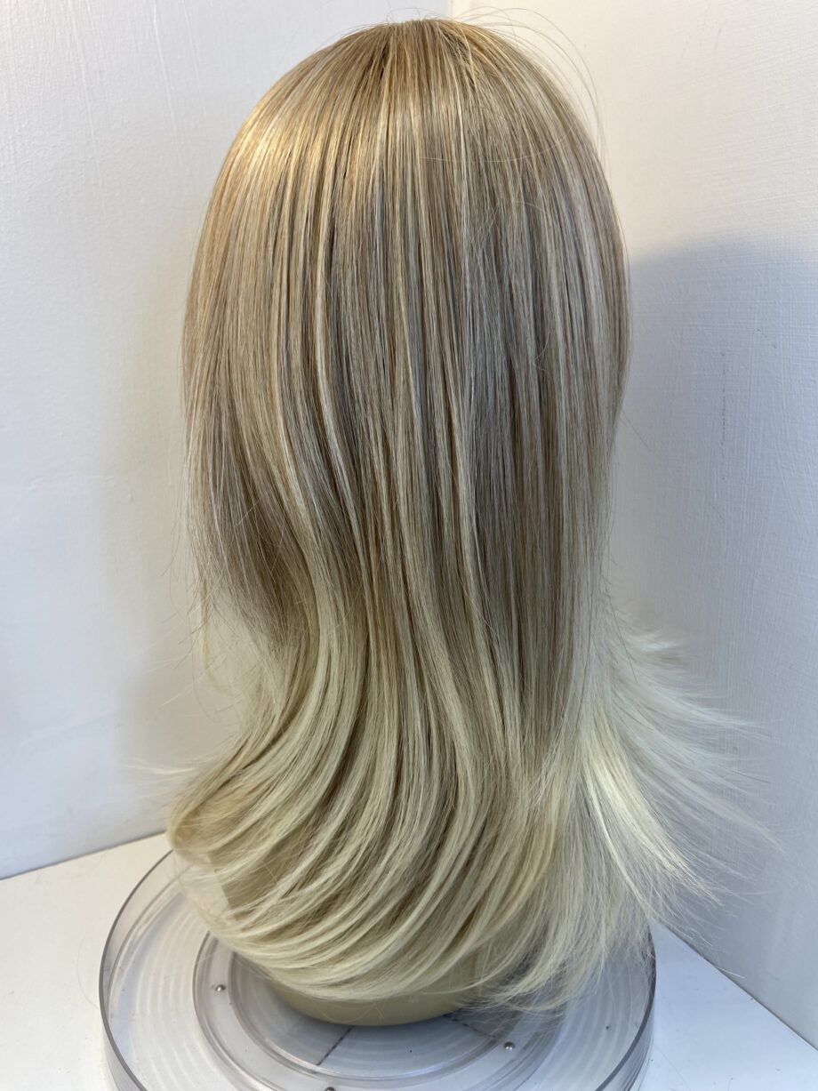 Stunning blonde rooted long wig. Blls241