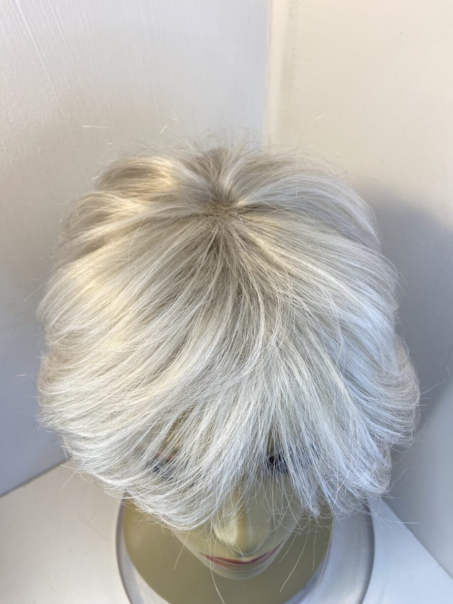Beautiful grey short wig. Gss243
