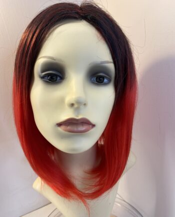 New red/ black wig. Redms244