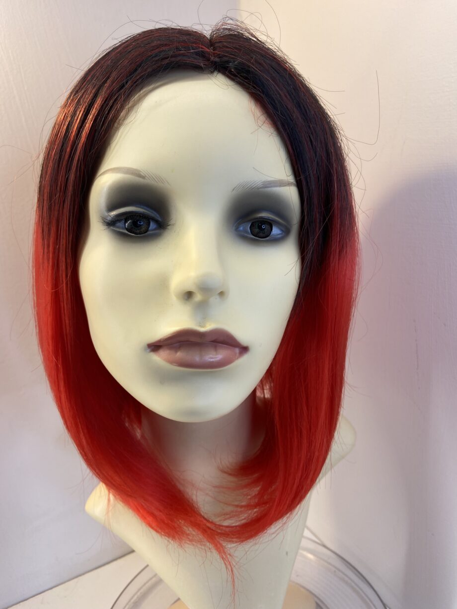 New red/ black wig. Redms244