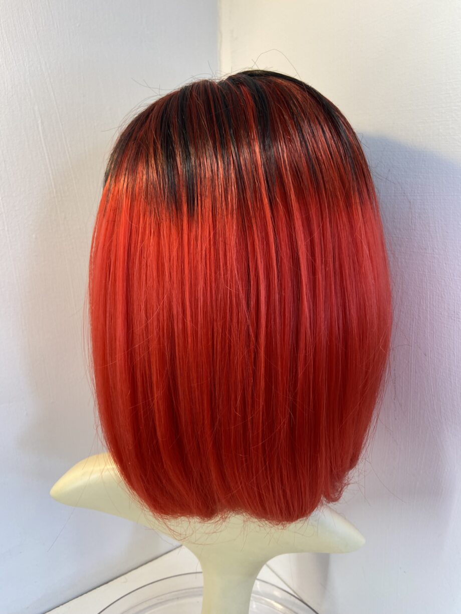 New red/ black wig. Redms244
