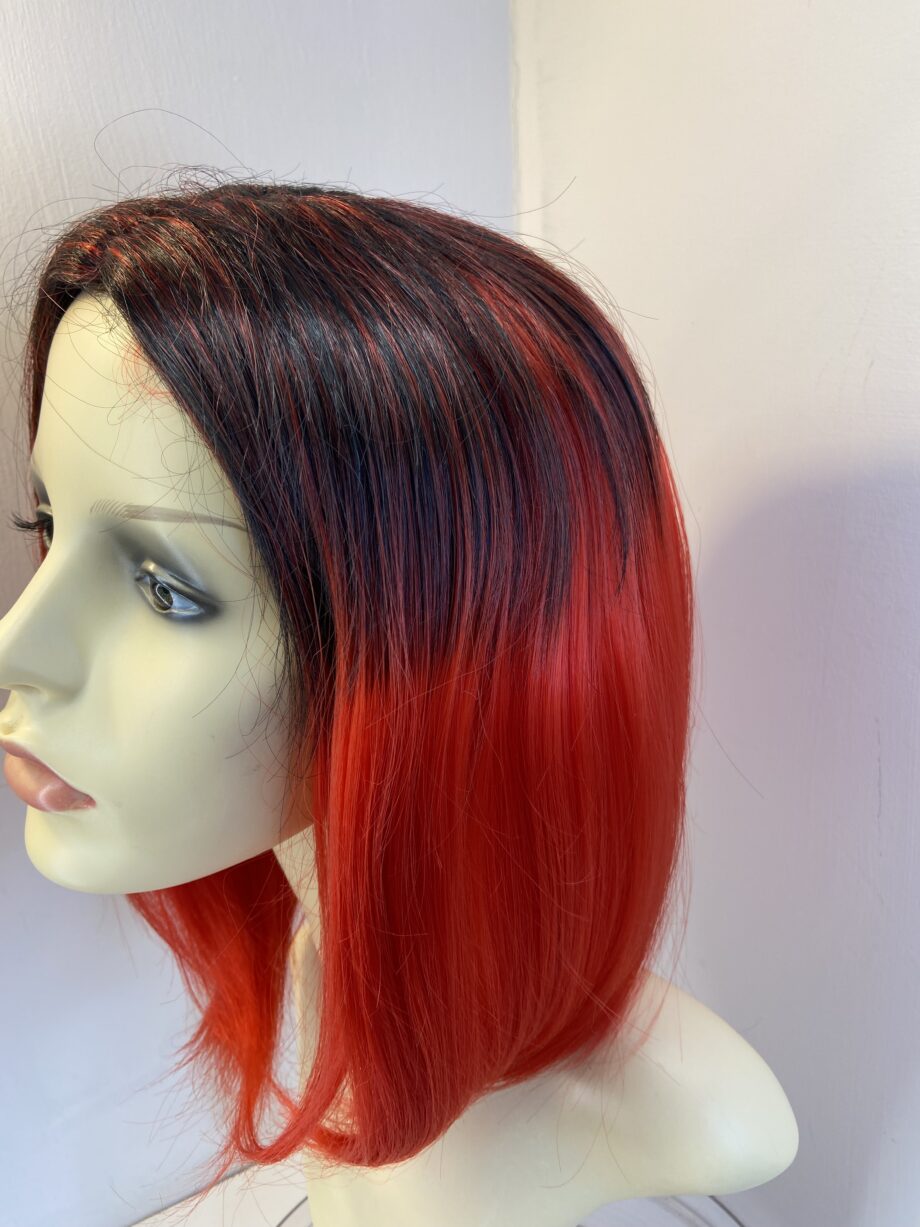 New red/ black wig. Redms244