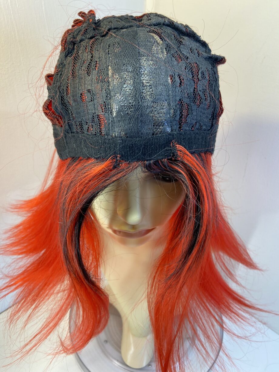 New red/ black wig. Redms244