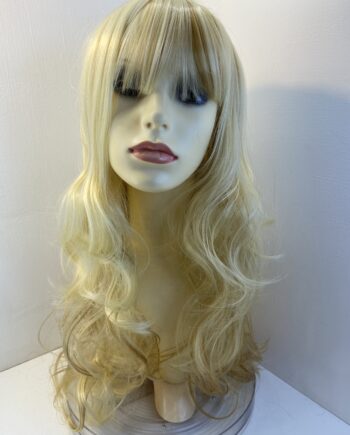Long blonde wavy wig. Bllw739