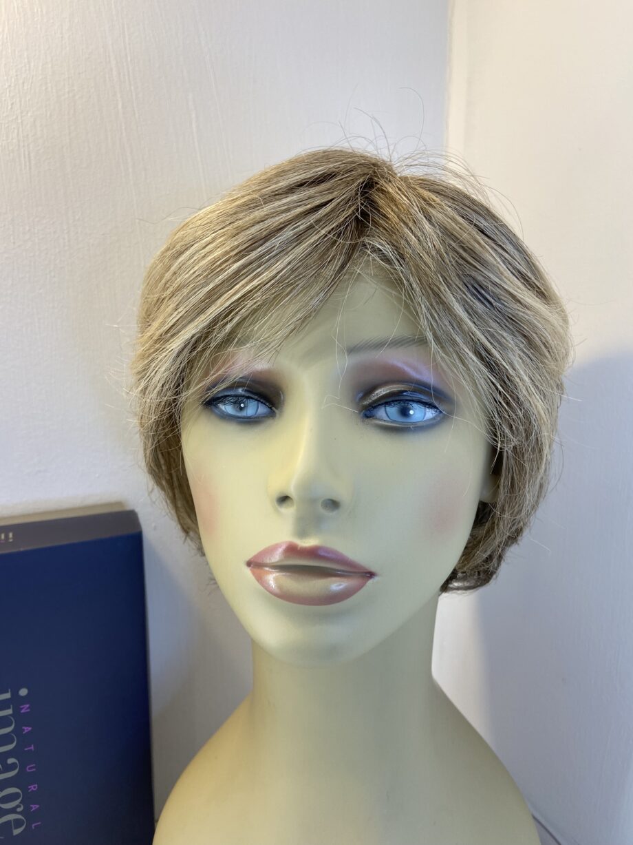 Short brown/blonde wig. Bblss807