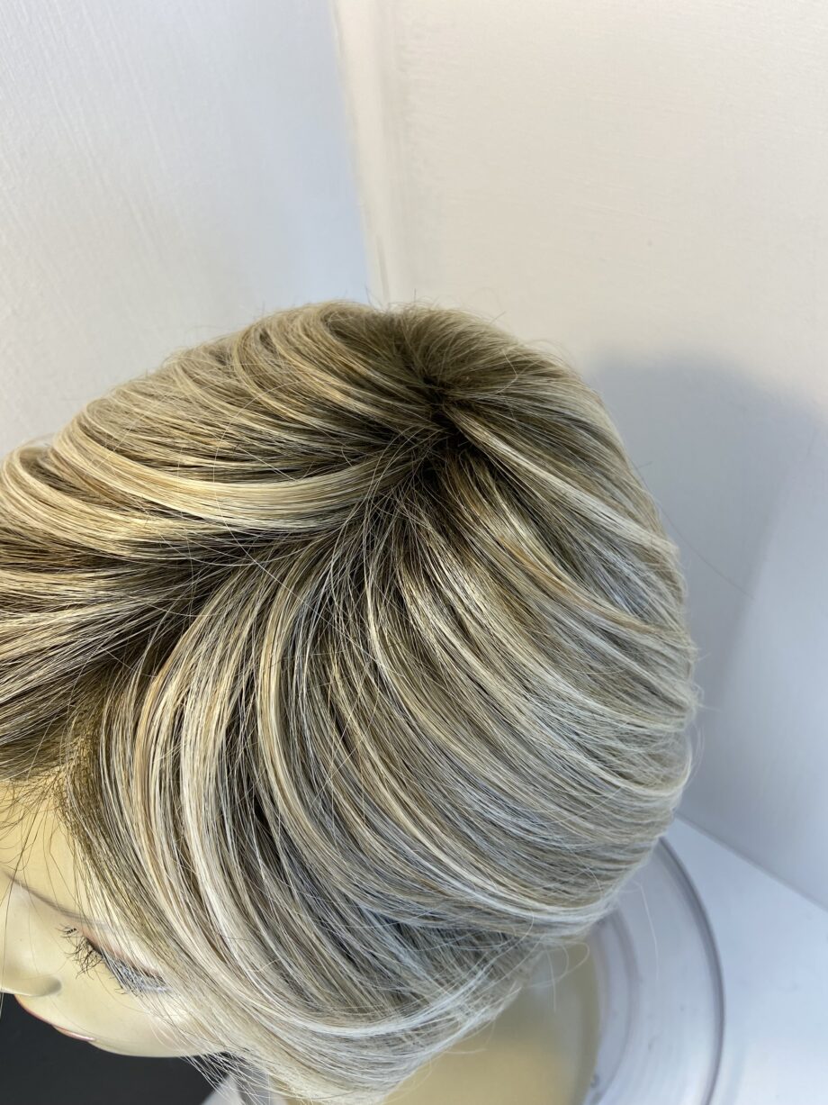 Blonde rooted Jon Renau wig. Bblms817