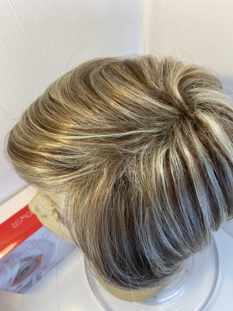 Stunning blonde highlighted wig. Bblms827