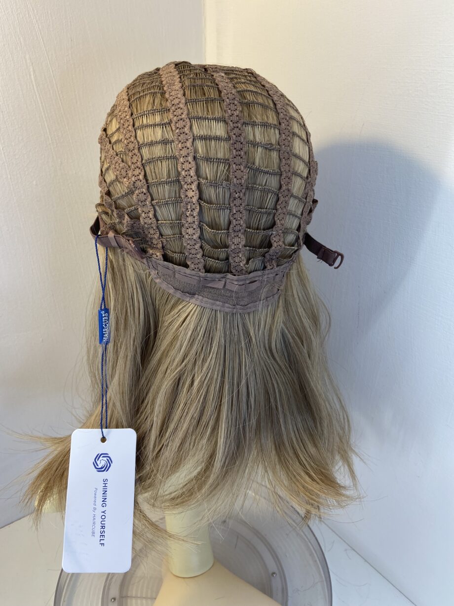 New long blonde light brown rooted wig. Blls330