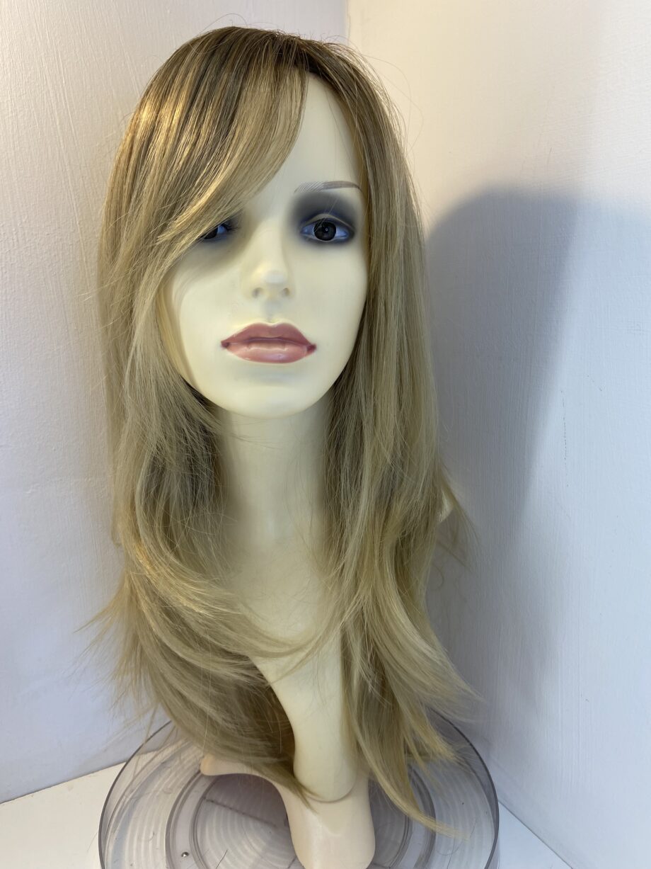 New long blonde rooted wig. Blls880