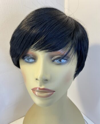 Black short new wig. Blss684