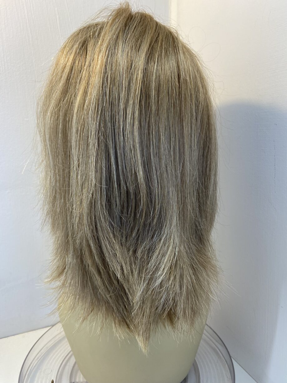 Human hair blonde long wig. Blls685