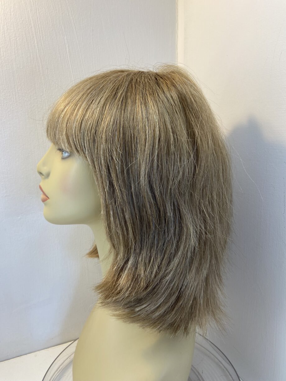 Human hair blonde long wig. Blls685