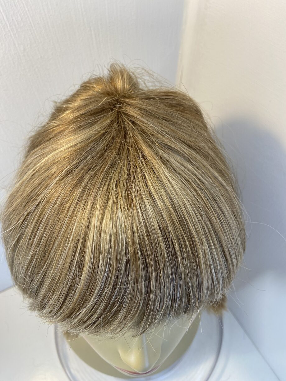 Human hair blonde long wig. Blls685