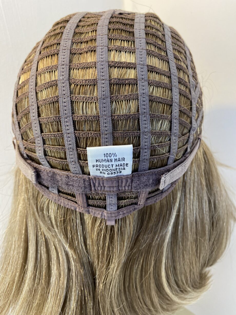 Human hair blonde long wig. Blls685