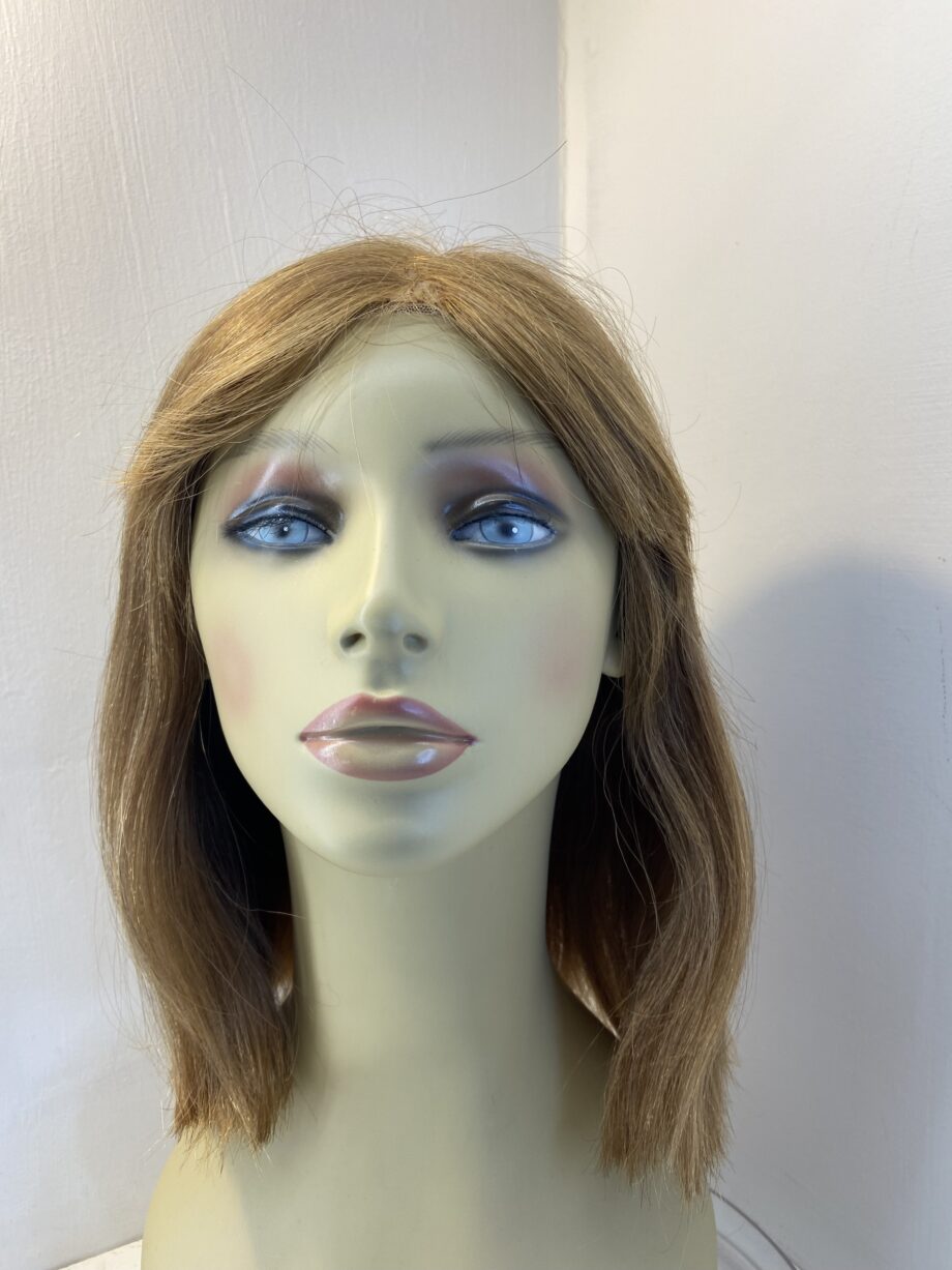 Human hair blonde long wig. Brls686