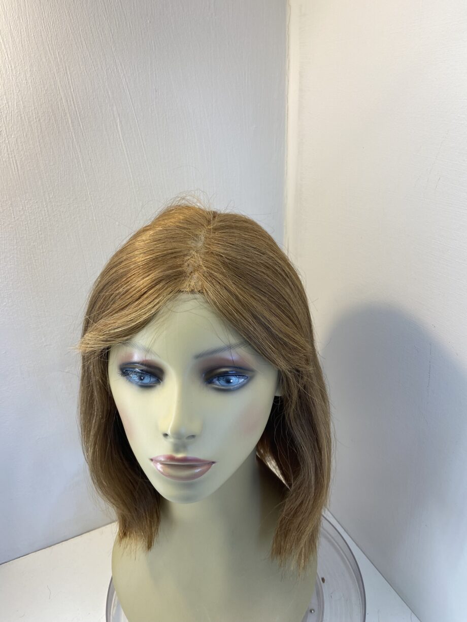 Human hair blonde long wig. Brls686